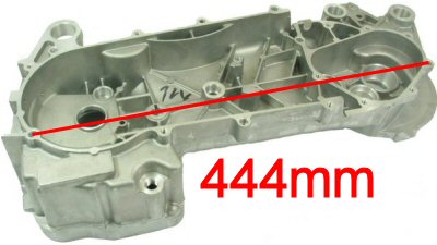 GY6 Left Crankcase